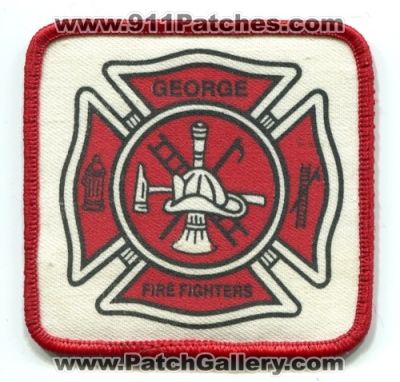 George Fire Department FireFighters (Iowa)
Scan By: PatchGallery.com
Keywords: dept.