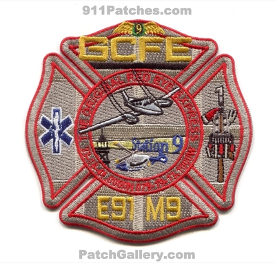 Georgetown County Fire EMS Department Station 9 Patch (South Carolina) (Confirmed)
Scan By: PatchGallery.com
[b]Patch Made By: 911Patches.com[/b]
Keywords: co. & and dept. engine e91 medic ambulance m9 company the original red eye express gcfe