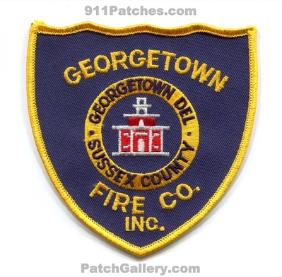 Georgetown Fire Company Inc Sussex County Patch (Delaware)
Scan By: PatchGallery.com
Keywords: co. inc. department dept.