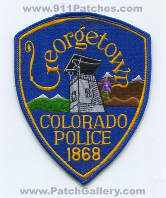 Georgetown Police Department Patch (Colorado)
Scan By: PatchGallery.com
Keywords: dept. 1868