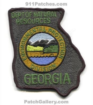 Georgia Department of Natural Resources DNR Environmental Protection Division Police Patch (Georgia) (State Shape)
Scan By: PatchGallery.com
Keywords: dept.