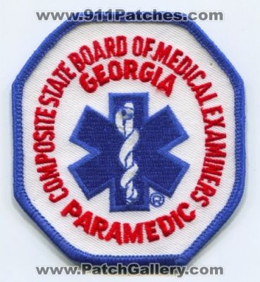 Georgia State Paramedic (Georgia)
Scan By: PatchGallery.com
Keywords: ems certified composite board of medical examiners
