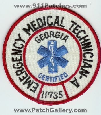 Georgia State Emergency Medical Technician Certified 11735 (Georgia)
Thanks to Mark C Barilovich for this scan.
Keywords: ems emt