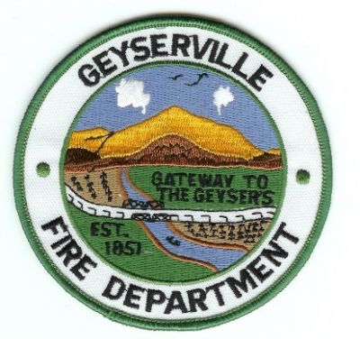 Geyserville Fire Department
Thanks to PaulsFirePatches.com for this scan.
Keywords: california