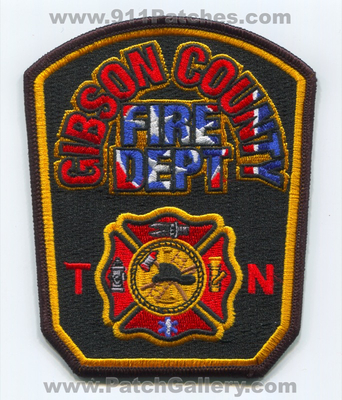 Gibson County Fire Department Patch (Tennessee)
Scan By: PatchGallery.com
Keywords: co. dept. tn