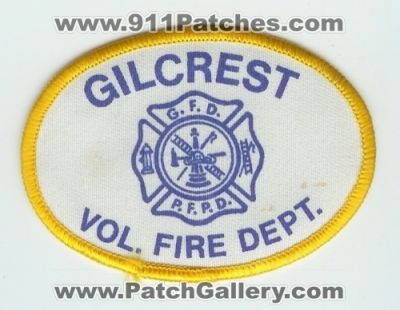 Gilcrest Volunteer Fire Department (Colorado)
Thanks to Jack Bol for this scan.
Keywords: vol. dept. g.f.d. gfd p.f.p.d. pfpd