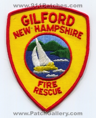 Gilford Fire Rescue Department Patch (New Hampshire)
Scan By: PatchGallery.com
Keywords: dept. sailboat