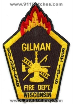 Gilman Volunteer Fire Department (Wisconsin)
Scan By: PatchGallery.com
Keywords: dept.