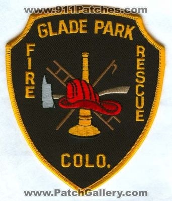 Glade Park Fire Rescue Department Patch (Colorado)
[b]Scan From: Our Collection[/b]
Keywords: dept. colo.