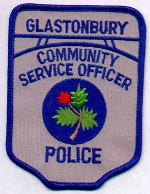 Glastonbury Police Community Service Officer
Thanks to EmblemAndPatchSales.com for this scan.
Keywords: connecticut