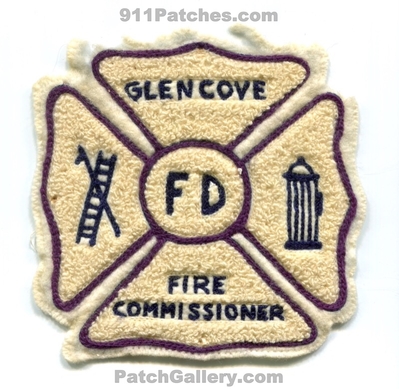 Glen Cove Fire Department Fire Commissioner Patch (New York)
Scan By: PatchGallery.com
Keywords: dept.