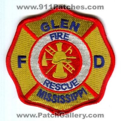 Glen Fire Rescue Department (Mississippi)
Scan By: PatchGallery.com
Keywords: fd dept.