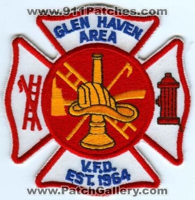 Glen Haven Area V.F.D. Patch (Colorado)
[b]Scan From: Our Collection[/b]
Keywords: volunteer fire department vfd