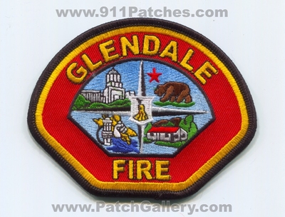 Glendale Fire Department Patch (California)
Scan By: PatchGallery.com
Keywords: dept.