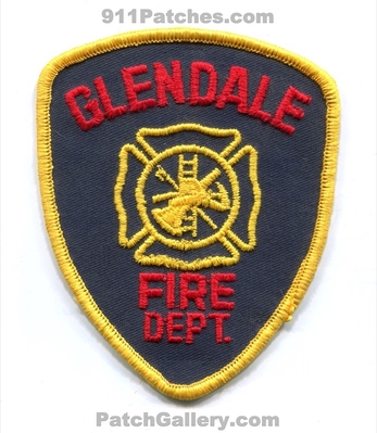 Glendale Fire Department Patch (UNKNOWN STATE)
[b]Scan From: Our Collection[/b]
Keywords: dept.