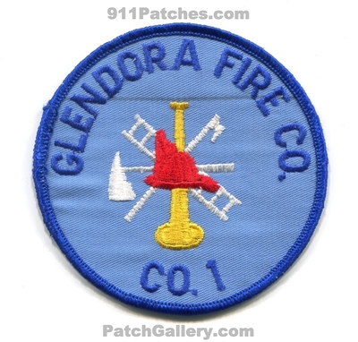 Glendora Fire Company 1 Patch (New Jersey)
Scan By: PatchGallery.com
Keywords: co. number no. #1 department dept.