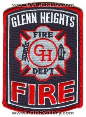 Glenn Heights Fire Department (Texas)
Scan By: PatchGallery.com
Keywords: dept