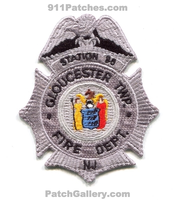 Gloucester Township Fire Department Station 85 Patch (New Jersey)
Scan By: PatchGallery.com
Keywords: twp. dept.