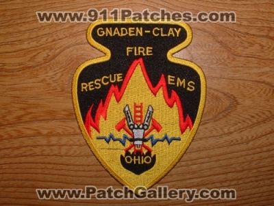 Gnaden Clay Fire Rescue EMS Department (Ohio)
Picture By: PatchGallery.com
Keywords: dept.