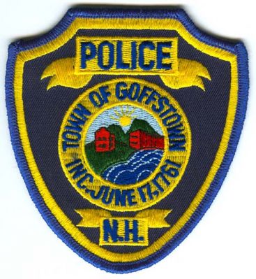Goffstown Police (New Hampshire)
Scan By: PatchGallery.com
Keywords: town of