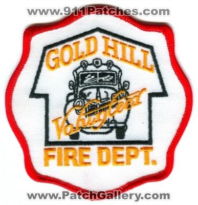 Gold Hill Volunteer Fire Department Patch (Colorado)
[b]Scan From: Our Collection[/b]
Keywords: dept.