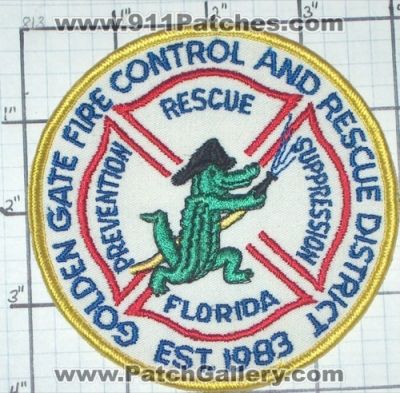 Golden Gate Fire Control and Rescue District (Florida)
Thanks to swmpside for this picture.
Keywords: prevention suppression