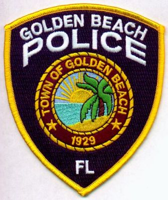 Golden Beach Police
Thanks to EmblemAndPatchSales.com for this scan.
Keywords: florida town of