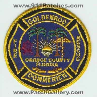 Goldenrod Dommerich Fire Rescue (Florida)
Thanks to Mark C Barilovich for this scan.
Keywords: orange county