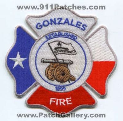 Gonzales Fire Department (Texas)
Scan By: PatchGallery.com
Keywords: dept.