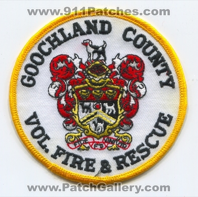 Goochland County Volunteer Fire and Rescue Department Patch (Virginia)
Scan By: PatchGallery.com
Keywords: co.vol. & dept.