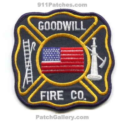 Goodwill Fire Company Patch (New Jersey)
Scan By: PatchGallery.com
Keywords: co. department dept.