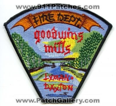 Goodwins Mills Fire Department Lyman Dayton (Maine)
Scan By: PatchGallery.com
Keywords: dept.