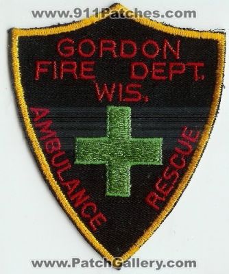 Gordon Fire Department Ambulance Rescue (Wisconsin)
Thanks to Mark C Barilovich for this scan.
Keywords: dept. wis.