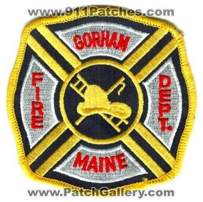 Gorham Fire Department (Maine)
Scan By: PatchGallery.com
Keywords: dept.