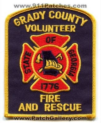 Grady County Volunteer Fire and Rescue Department (Georgia)
Scan By: PatchGallery.com
Keywords: dept. state of