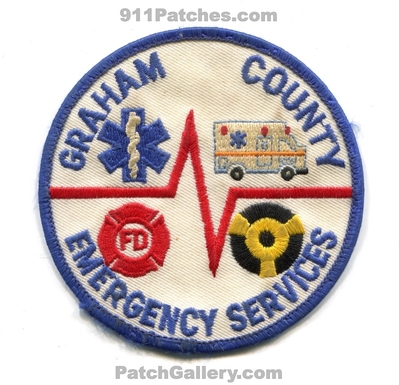 Graham County Fire Department Emergency Services Patch (Kansas)
Scan By: PatchGallery.com
Keywords: co. dept. es