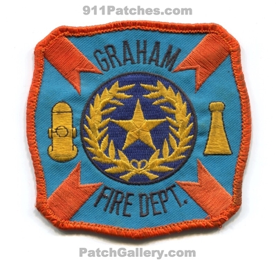 Graham Fire Department Patch (Texas)
Scan By: PatchGallery.com
Keywords: dept.