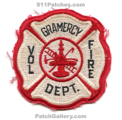 Gramercy Volunteer Fire Department Patch (Louisiana)
Scan By: PatchGallery.com
Keywords: vol. dept.