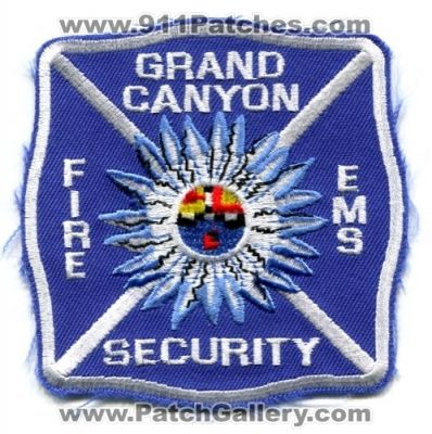 Grand Canyon Fire Department (Arizona)
Scan By: PatchGallery.com
Keywords: national park dept. ems security