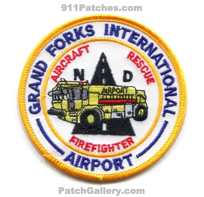 Grand Forks International Airport Fire Department ARFF CFR Patch (North Dakota)
Scan By: PatchGallery.com
Keywords: dept. aircraft rescue firefighter firefighting crash