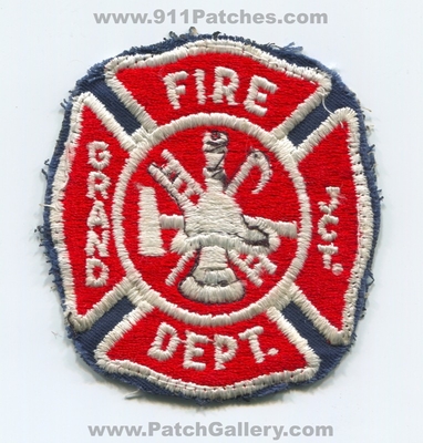 Grand Junction Fire Department Patch (Colorado)
[b]Scan From: Our Collection[/b]
Keywords: jct. dept.