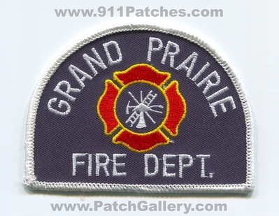 Grand Prairie Fire Department Patch (Texas)
Scan By: PatchGallery.com
Keywords: dept.