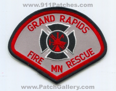 Grand Rapids Fire Rescue Department Patch (Minnesota)
Scan By: PatchGallery.com
Keywords: dept.