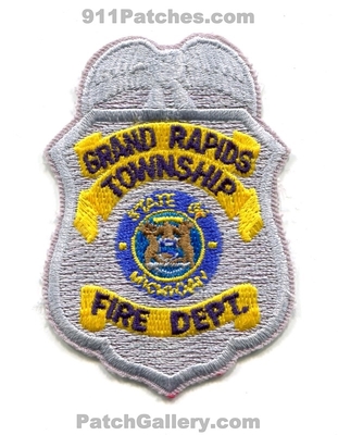Grand Rapids Township Fire Department Patch (Michigan)
Scan By: PatchGallery.com
Keywords: twp. dept.