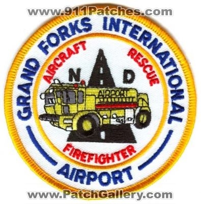 Grand Forks International Airport Aircraft Rescue FireFighter (North Dakota)
Scan By: PatchGallery.com
Keywords: arff cfr crash fire department dept. nd