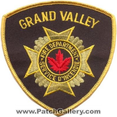 Grand Valley Fire Department (Canada ON)
Thanks to zwpatch.ca for this scan.
