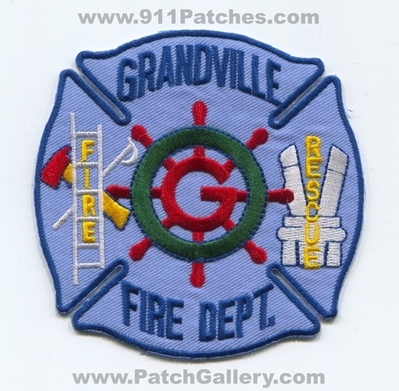 Grandville Fire Department Patch (Michigan)
Scan By: PatchGallery.com
Keywords: dept.