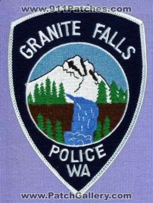 Granite Falls Police Department (Washington)
Thanks to apdsgt for this scan.
