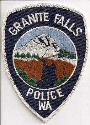 Granite Falls Police
Thanks to EmblemAndPatchSales.com for this scan.
Keywords: washington
