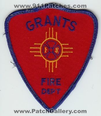 Grants Fire Department (New Mexico)
Thanks to Mark C Barilovich for this scan.
Keywords: dept